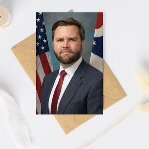 JD Vance US Vice President Portrait 4x6 Photo